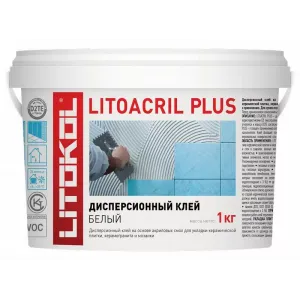 Клей LITOACRIL PLUS (Белый) 1л